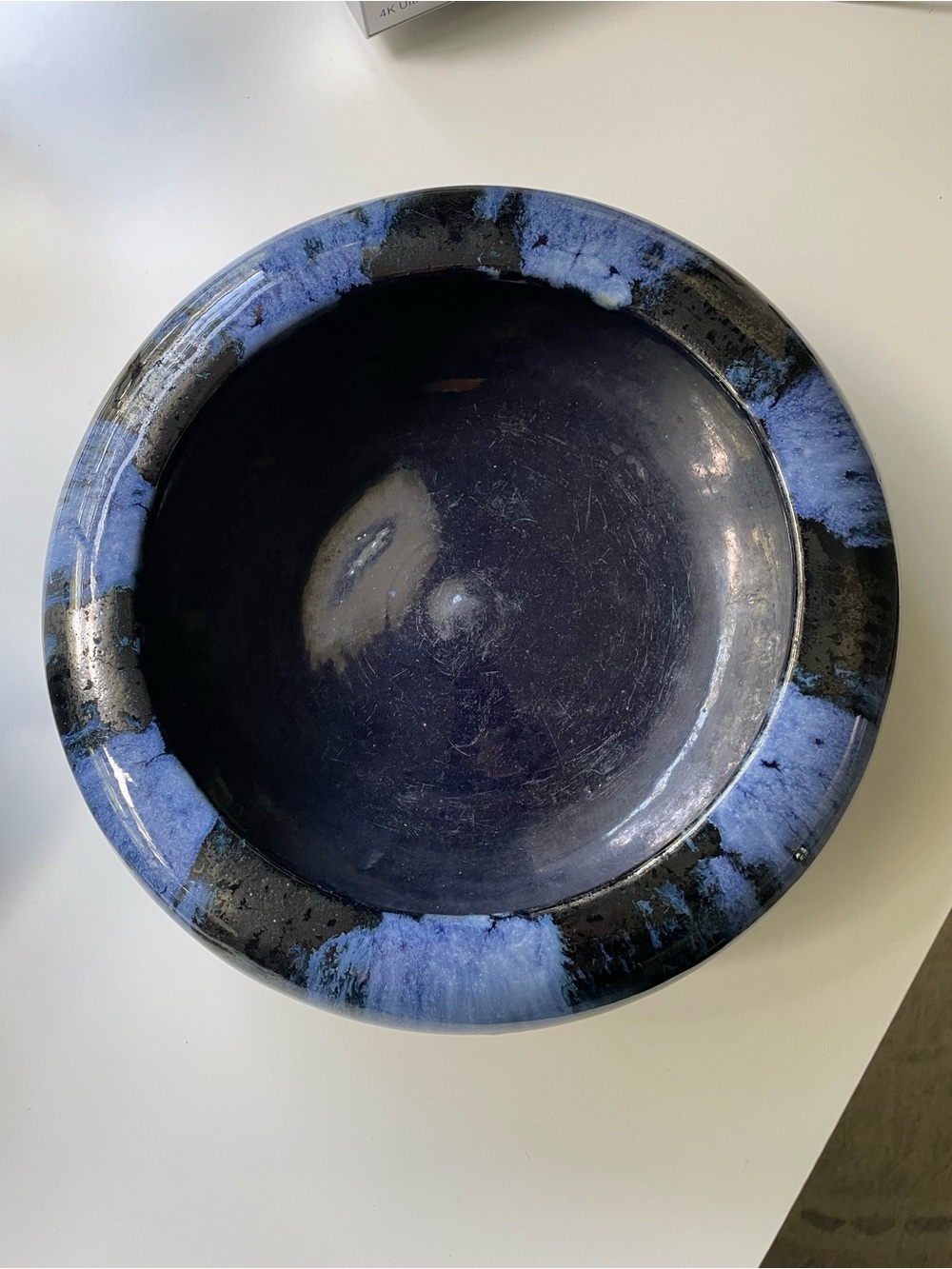 McCoy Blue Onyx Drip Glaze Bowl